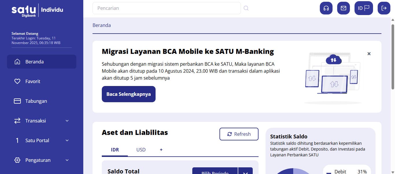 DIGIBANK Satu - Collaborative Banking App screenshot 2