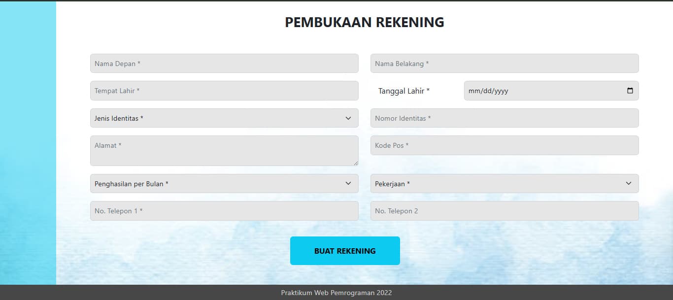 Bank Management System screenshot 3