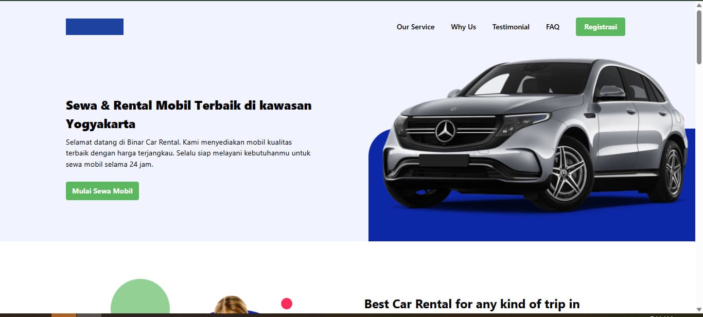 BCR - Car Rental Web App